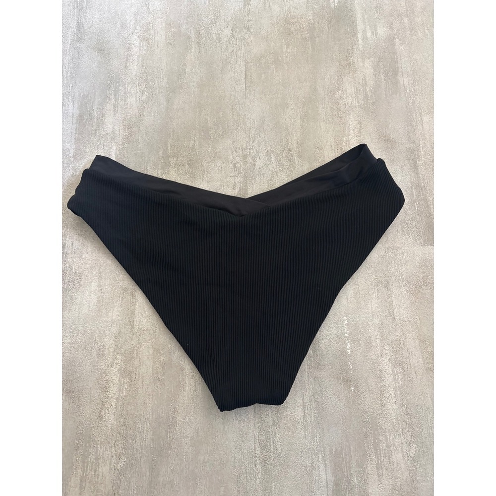 L*Space Ribbed Pratt Bikini Bottom L - Picture 5 of 8